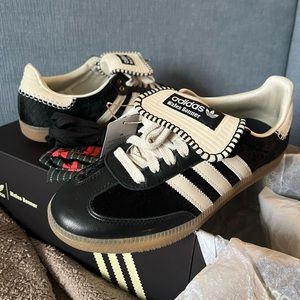 Adidas x Wales Bonner Collab. Black Pony Samba.
